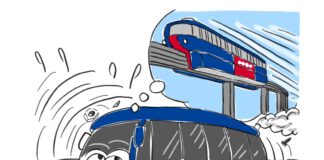 La vignetta di Gef: strade e aeroporti green nell’isola? Per ora un sogno