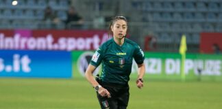 Cagliari-Cittadella, la prima partita di una squadra di Serie A arbitrata da una donna