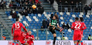 Il Sassuolo in rimonta rallenta il Napoli