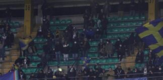 Cori contro i sardi a Verona