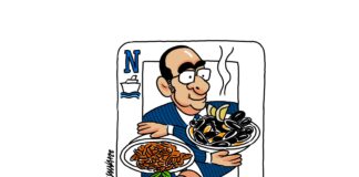 La vignetta di Gef: porti sardi, passeggeri in crescita