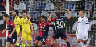 Cagliari, nuova rimonta: Bologna battuto 2-1