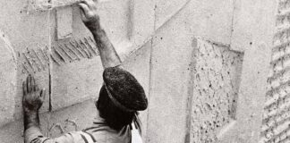 A Orani il fregio di Nivola per l’Olivetti