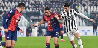 Cagliari-Juve sabato 9 in notturna