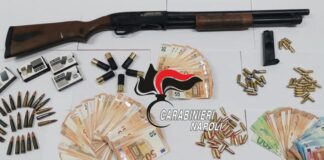 Blitz Carabinieri nel Napoletano, 7 fermi per droga ed armi