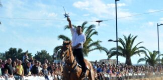 San Simplicio con il Palio e le Vibrazioni