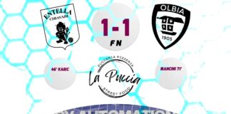 Playoff, sfuma il sogno dell’Olbia: il pareggio non basta contro l’Entella