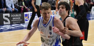 Basket, la Dinamo travolge la Virtus Bologna: 108-73
