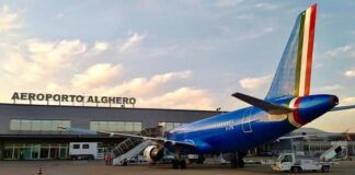 L’azzurro di Ita Airways negli aeroporti sardi
