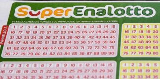 Superenalotto: montepremi verso nuovo record, in palio 199 mln